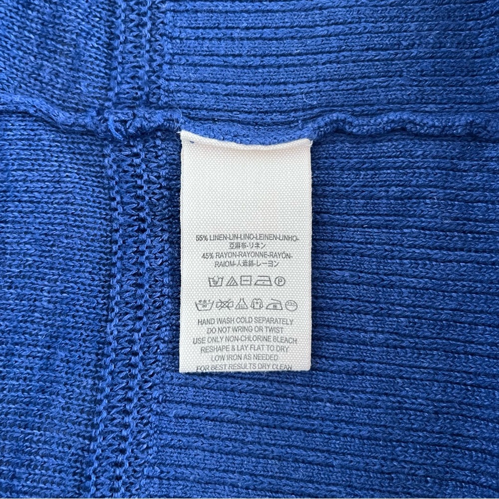 Free People Women’s Deep Blue Slouchy Cardigan Size XS - Picture 7 of 7